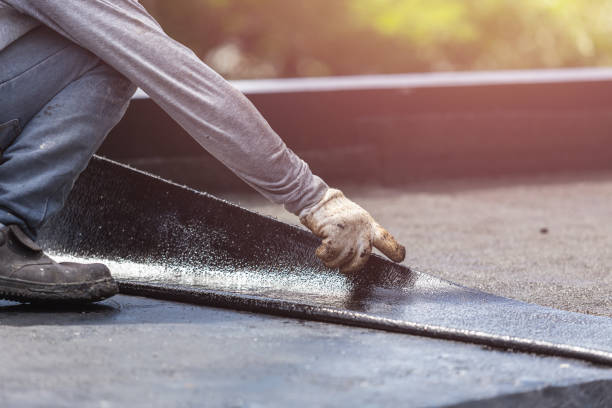 Professional Crawl Space Encapsulation technician working in Galveston, IN